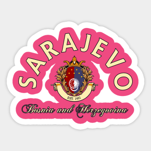 Sarajevo BIH Sticker